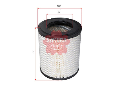 SAKURA,, Air Filter (Element), 970622940, A-6020M, GMC