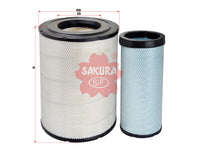 SAKURA,, Air Filter (Element), 1-14215213-0+1-14215220-0, A-6024-S, ISUZU