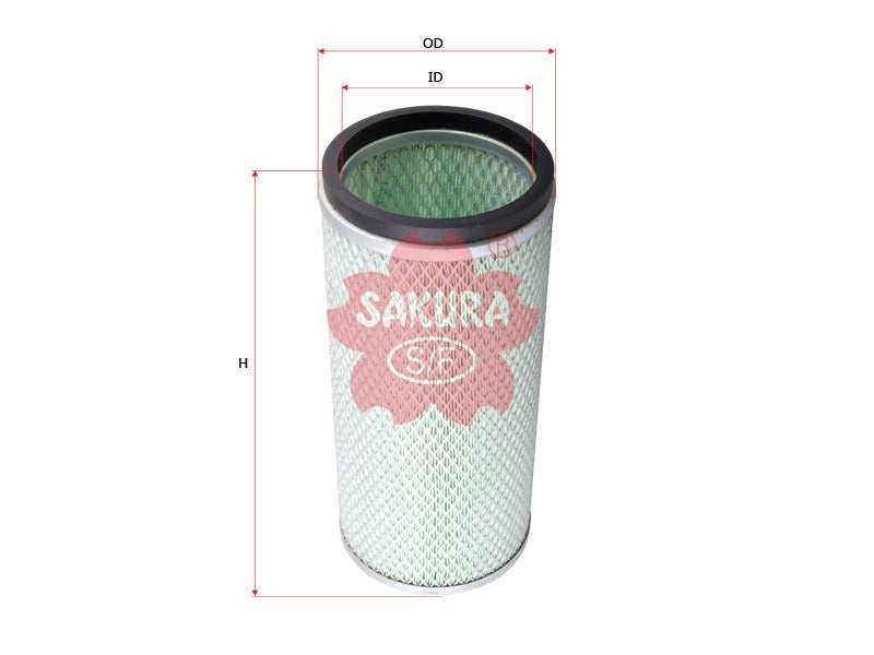 SAKURA,, Air Filter (Element), 1-899614279, A-6031, ISUZU