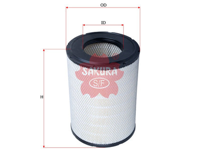 Air Filter (Element)၊ SAKURA၊ 8-98071423-0၊ A-6036၊ ISUZU (123966)
