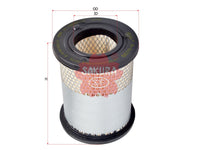 กรองอากาศ(ธาตุ) SAKURA, 8-97941026-0, A-6039, ISUZU (125709)