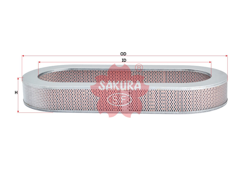 SAKURA,, Air Filter (Element), 25042131, A-6110, SUBARU