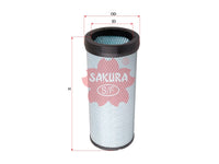 SAKURA,, Air Filter (Element), AY120-UD507, A-6114, UD TRUCKS