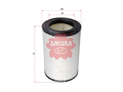 SAKURA,, Air Filter (Element), AY120-UD503, A-6115, UD TRUCKS