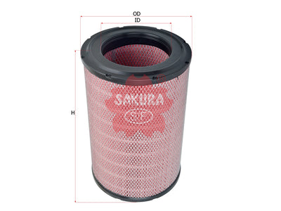 SAKURA,, Air Filter (Element), AY120-UD505, A-6123, UD TRUCKS