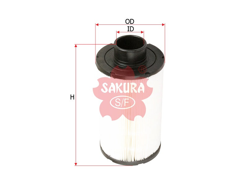 Air Filter (Element), SAKURA, 16546-VN51A, A-61450, NISSAN (125095)