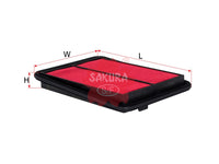 SAKURA,, Air Filter (Element), 16546-4BA1B, A-61480, NISSAN
