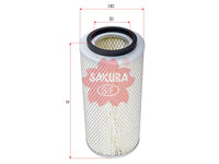 ไส้กรองอากาศ(ไส้กรอง) SAKURA, 5821013, A-6211, KOMATSU (123067)