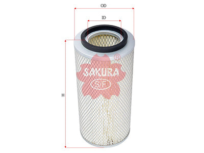 SAKURA,, Air Filter (Element), 5821013, A-6211, KOMATSU