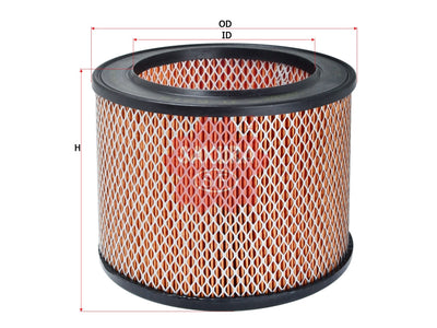 SAKURA,, Air Filter (Element), A 000 094 49 04, A-6218, BECKER-COMPRESSOR