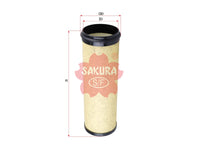 ไส้กรองอากาศ(ไส้กรอง) SAKURA, 5821000, A-6224, INGERSOLL RAND (123043)