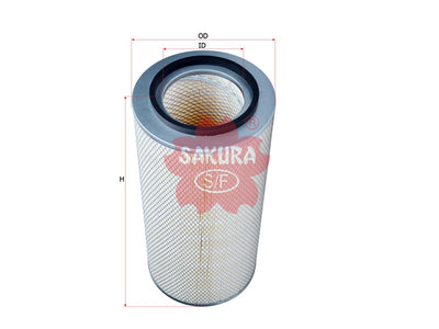 SAKURA,, Air Filter (Element), 60503834, A-6303, KOMATSU