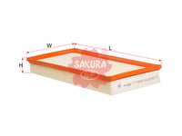 SAKURA,, Air Filter (Element), 1J011296-20, A-6530, AUDI
