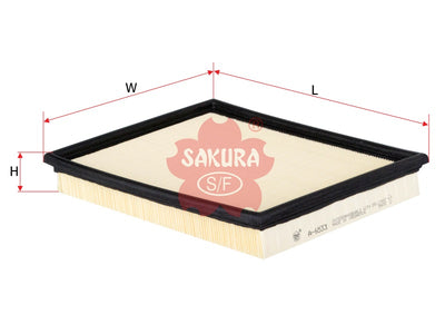 SAKURA,, Air Filter (Element), 93192885, A-6533, CHEVROLET