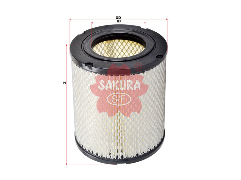 SAKURA,, Air Filter (Element), 8-15036-141-0, A-6536, GMC