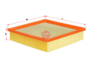 SAKURA,, Air Filter (Element), 10350737, A-6538, CHEVROLET