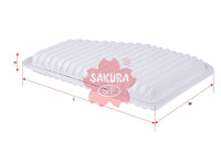 SAKURA,, Air Filter (Element), 92066873, A-6539, PONTIAC