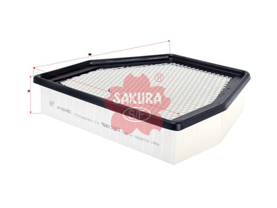 SAKURA,, Air Filter (Element), 96628890, A-65480, SATURN