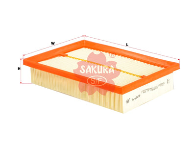 SAKURA,, Air Filter (Element), 19336406, A-65490, CHEVROLET