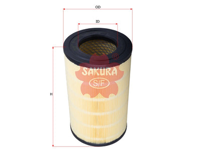 SAKURA,, Air Filter (Element), 19336405, A-65510, CHEVROLET