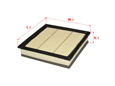 SAKURA,, Air Filter (Element), 94742919, A-65530, CHEVROLET