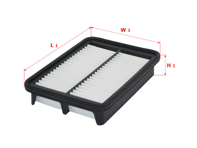 SAKURA,, Air Filter (Element), 96827715, A-65550, CHEVROLET