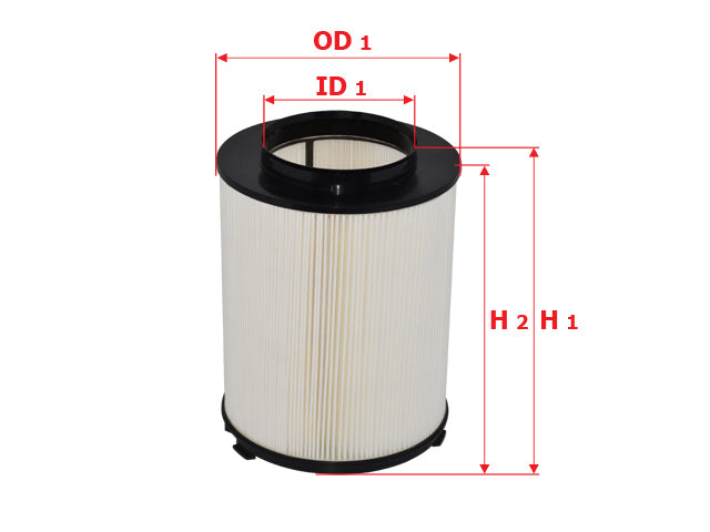 SAKURA,, Air Filter (Element), 8-15202408-0, A-65560, CHEVROLET