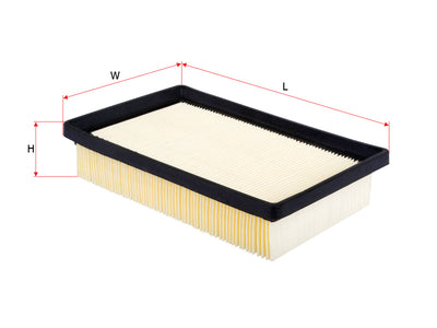 SAKURA,, Air Filter (Element), J23891114, A-65570, CHEVROLET