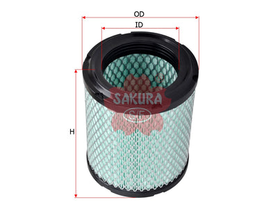 SAKURA,, Air Filter (Element), 05011836AA, A-6607, CHRYSLER