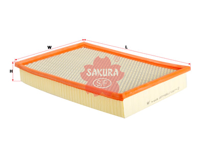ไส้กรองอากาศ(ธาตุ) SAKURA, 53032404AA, A-6608, DODGE (124706)