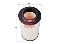 SAKURA,, Air Filter (Element), 055134R1, A-6707, CLAAS