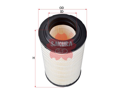 SAKURA,, Air Filter (Element), 055134R1, A-6707, CLAAS