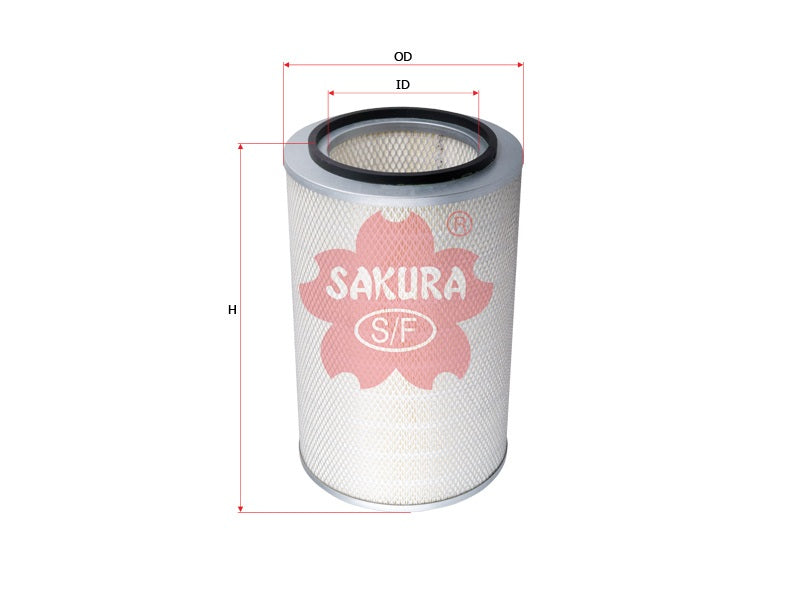 SAKURA,, Air Filter (Element), 9647, A-6804, INGERSOLL RAND