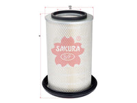 ไส้กรองอากาศ(ไส้กรอง) SAKURA, 1131838, A-6805, SISU (123459)