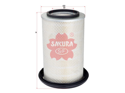 ไส้กรองอากาศ(ไส้กรอง) SAKURA, 1131838, A-6805, SISU (123459)