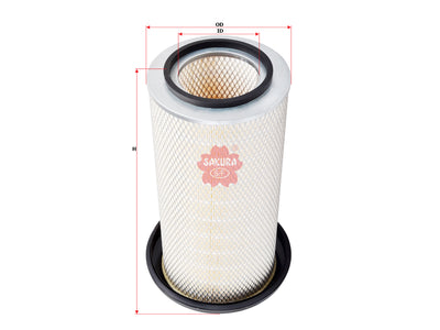 SAKURA,, Air Filter (Element), 8041 8795, A-6806, MASSEY-FERGUSON