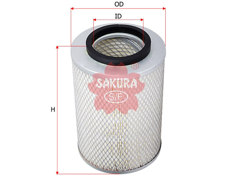 ไส้กรองอากาศ(ไส้กรอง) SAKURA, 5821301, A-6809, INGERSOLL RAND (123076)