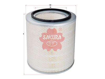 ไส้กรองอากาศ(ไส้กรอง) SAKURA, 831-914-91-90, A-6810, MAN (125455)
