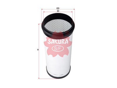 SAKURA,, Air Filter (Element), 397813, A-6826, SCANIA