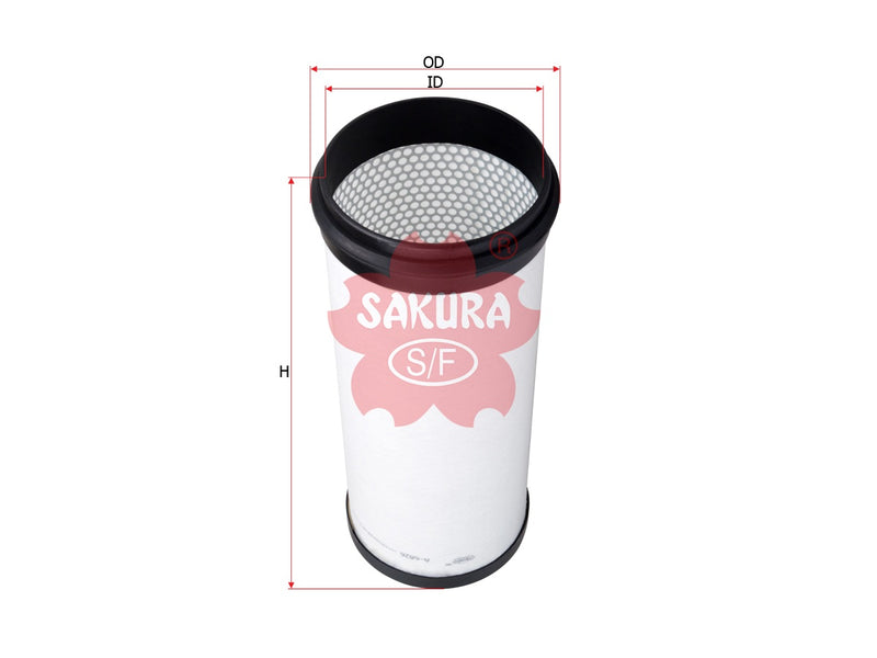 SAKURA,, Air Filter (Element), 397813, A-6826, SCANIA
