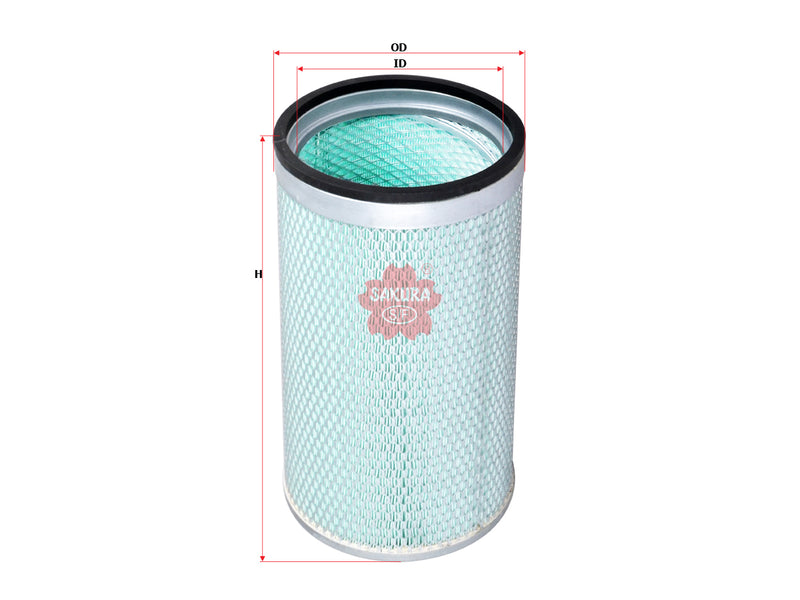 SAKURA,, Air Filter (Element), 6888848 S, A-6831, VOLVO
