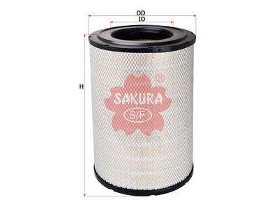 SAKURA,, Air Filter (Element), 8.319.147.187.0, A-6834, EVOBUS