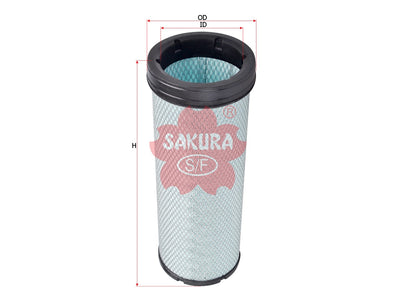 ไส้กรองอากาศ(ไส้กรอง) SAKURA, 81.08304.0084, A-68350, MAN (125467)