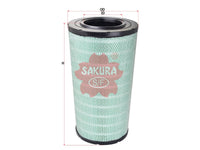 Air Filter (ဒြပ်စင်)၊ SAKURA၊ 1854407၊ A-68520၊ DAF (126845)