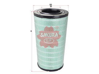 SAKURA,, Air Filter (Element), 1854407, A-68520, DAF