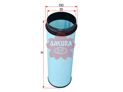 SAKURA,, Air Filter (Element), 182497, A-68550, EVOBUS