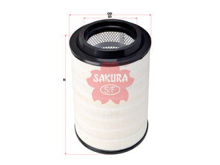 SAKURA,, Air Filter (Element), 13F10-16626-AA, A-68620, MAN