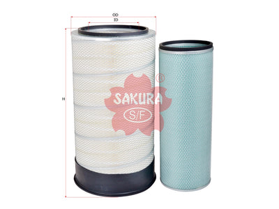 SAKURA,, Air Filter (Element), 3013211+3013210, A-6903-S, CLARK