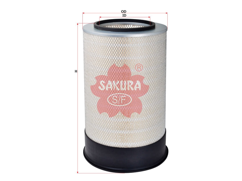 ไส้กรองอากาศ(ไส้กรอง) SAKURA, 36867786, A-6906, INGERSOLL RAND (127097)