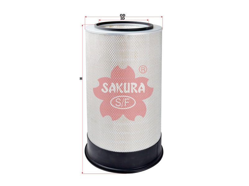 SAKURA,, Air Filter (Element), 36864361, A-6907, DOOSAN